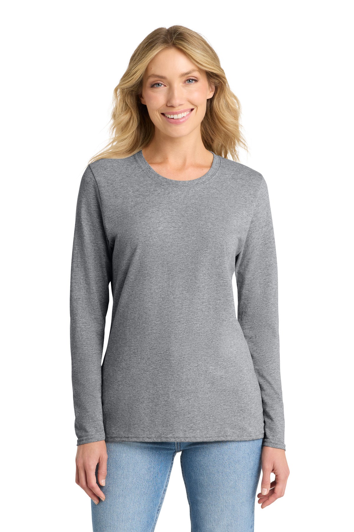 SanMar LPC54LS_athleticheather_model_front.jpg