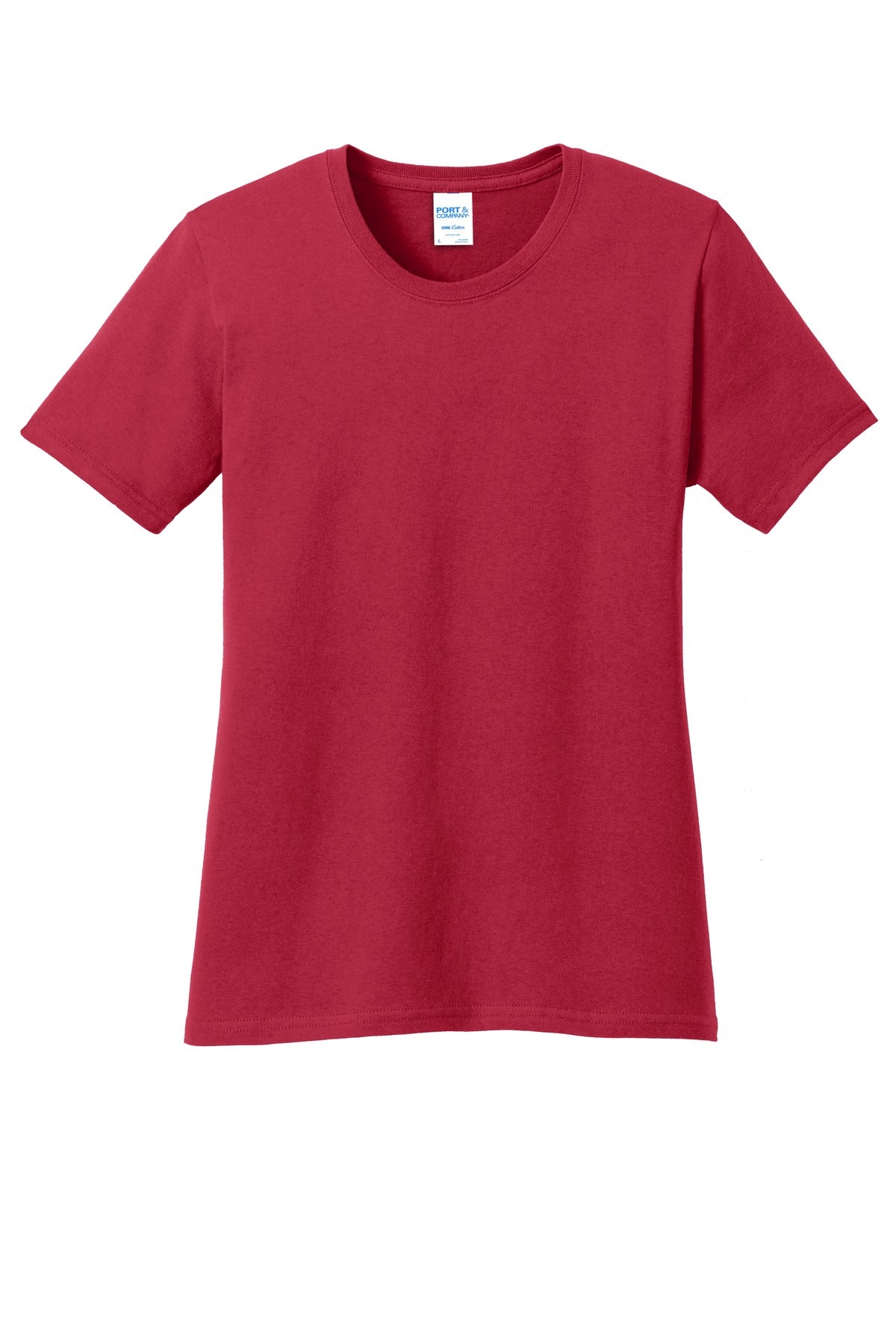 Port & Co Women's Core Cotton Tee. LPC54