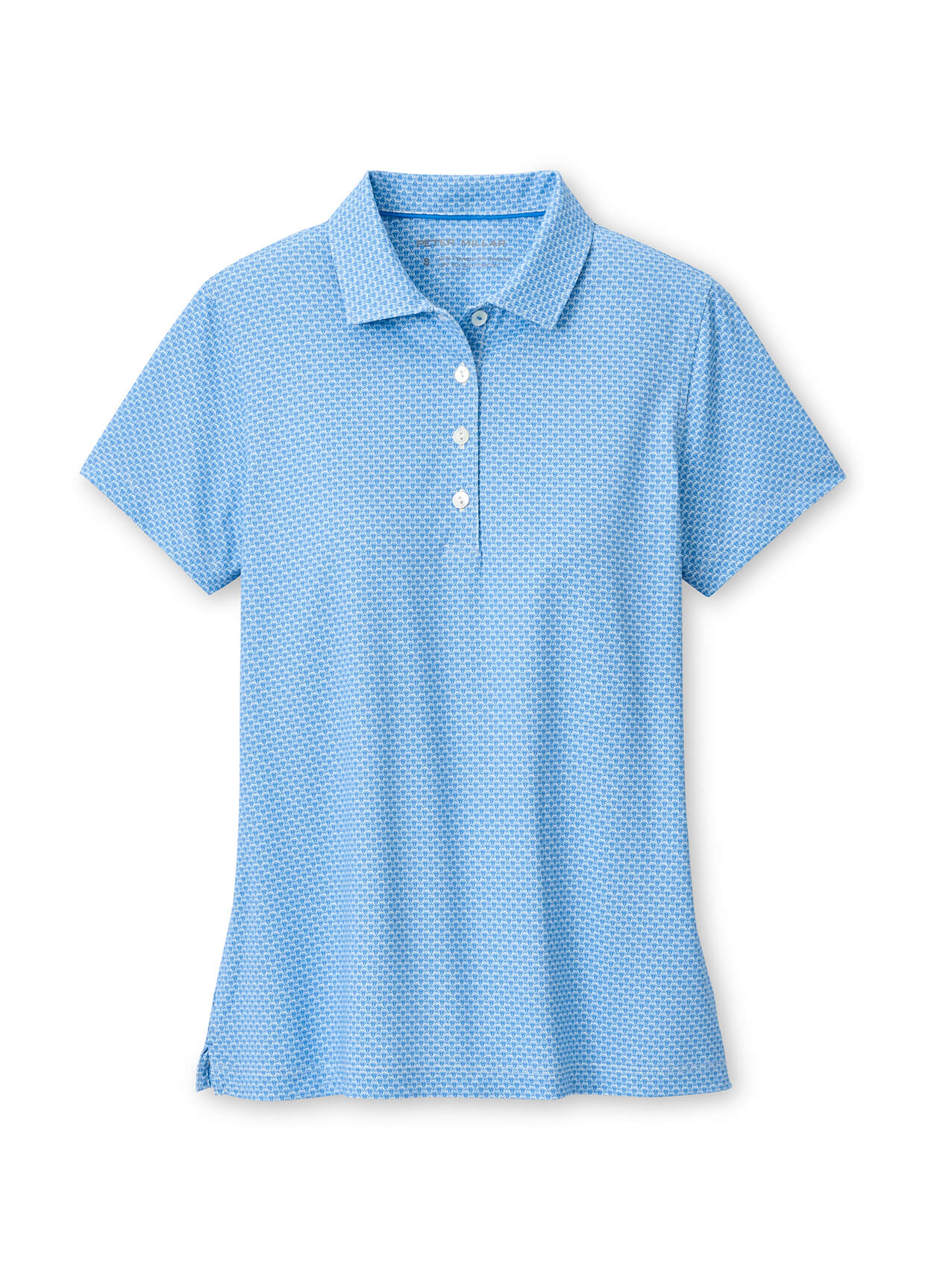 Peter Millar Women's Maritime Valley Short Sleeve Jersey Polo - Blue Starling - XS