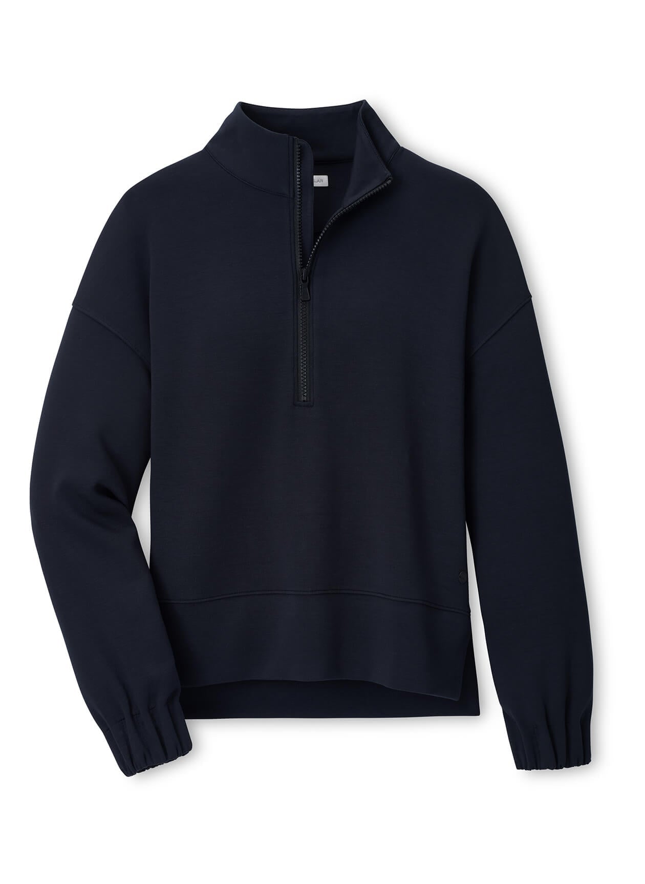 Peter Millar Women's Flora Knit Half-Zip Pullover SP26 - Black - XS