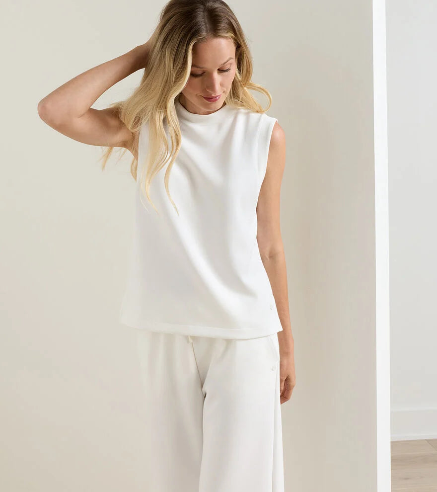 Peter Millar Women's Flora Knit Mock Neck Tank