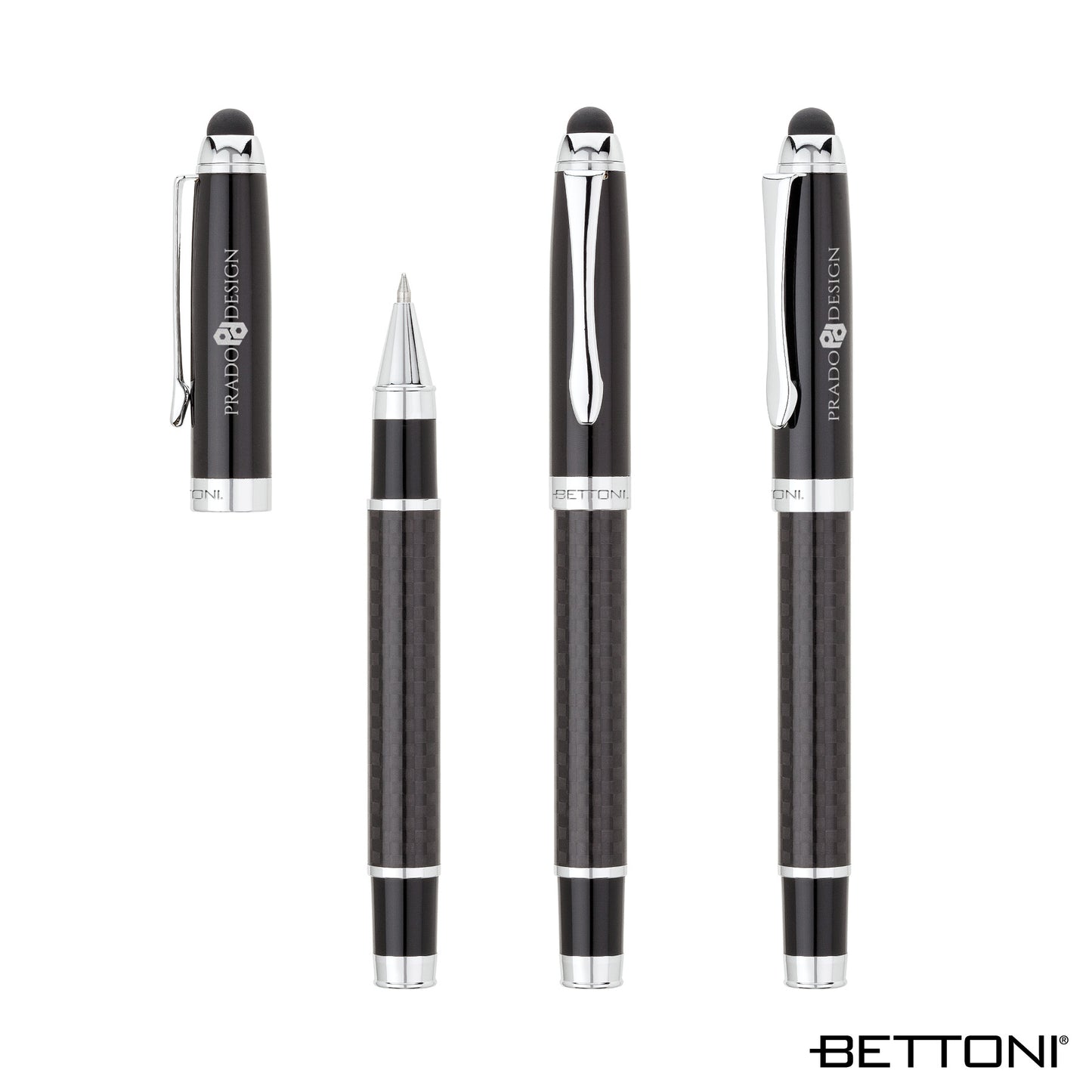 Potenza Bettoni® Rollerball Pen & Stylus