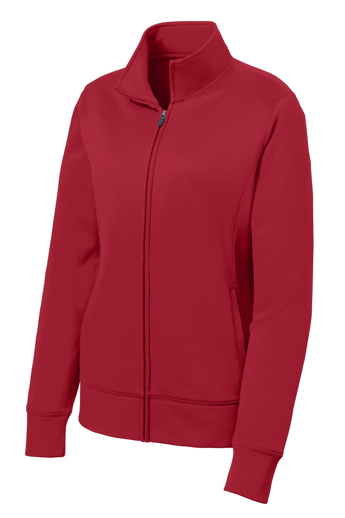Sport-Tek Women's Sport-Wick Fleece Full-Zip Jacket. LST241