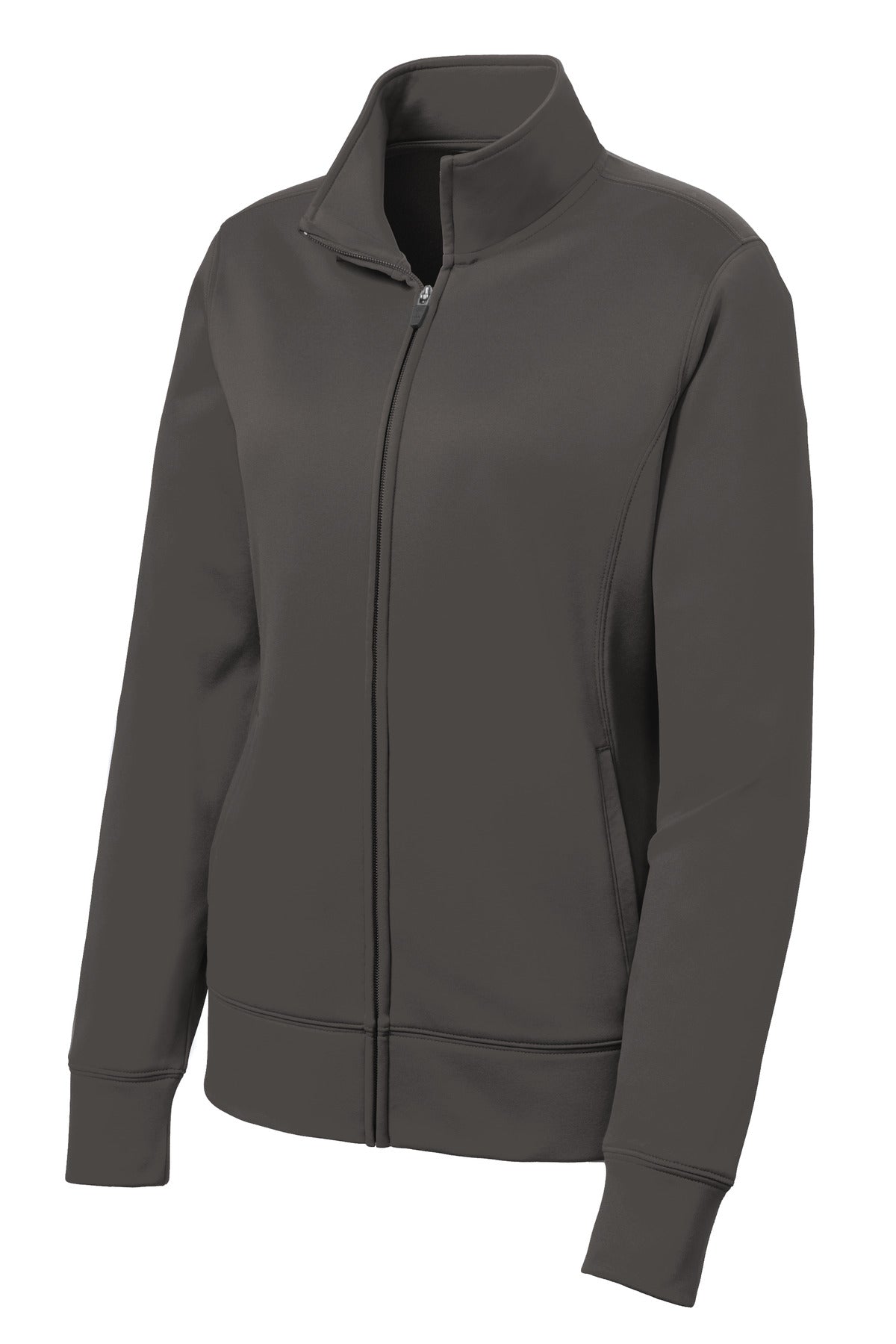 Sport-Tek Women's Sport-Wick Fleece Full-Zip Jacket. LST241