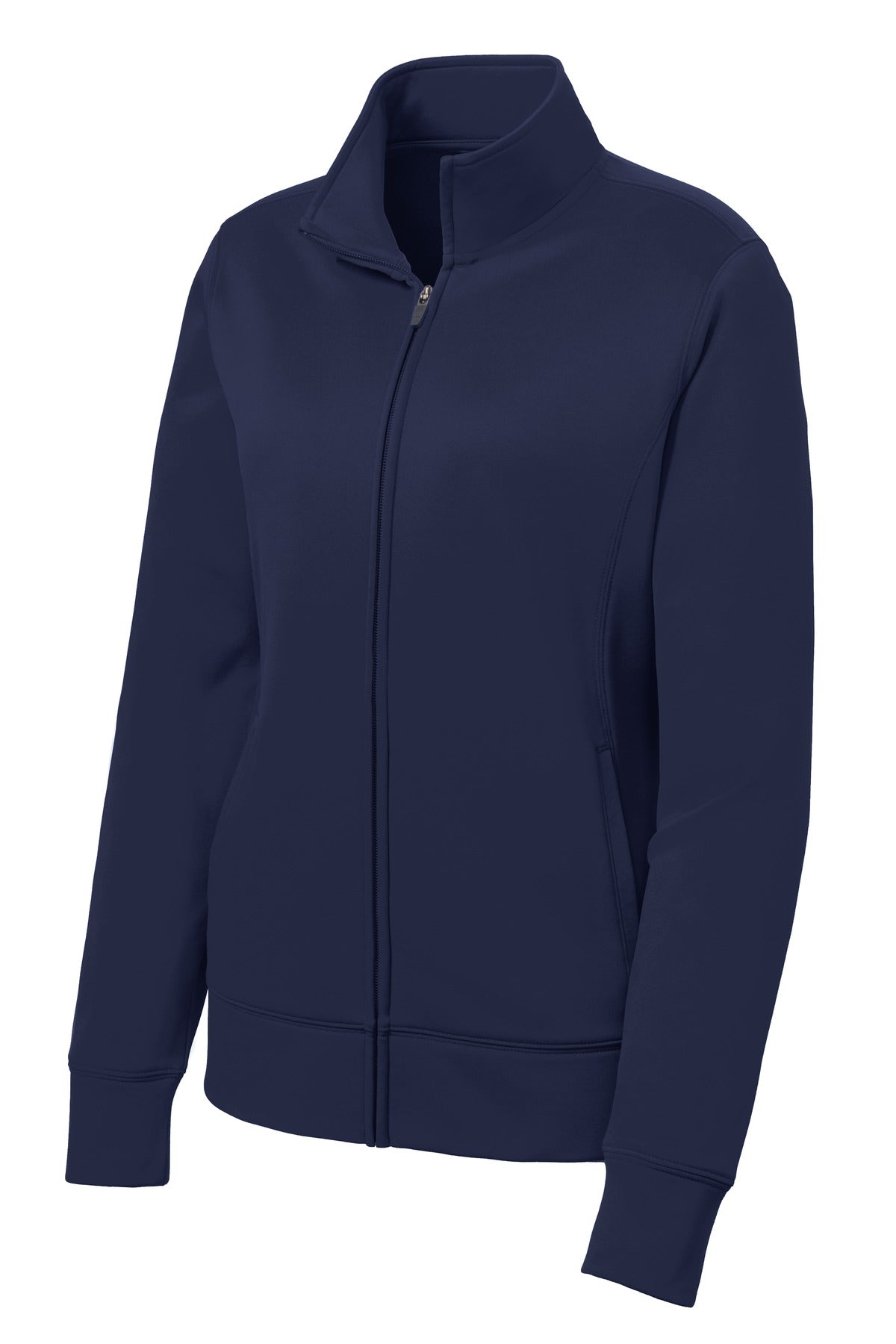 Sport-Tek Women's Sport-Wick Fleece Full-Zip Jacket. LST241