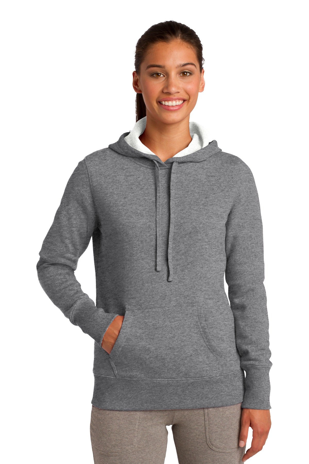 Sport-Tek Women's Pullover Hooded Sweatshirt. LST254