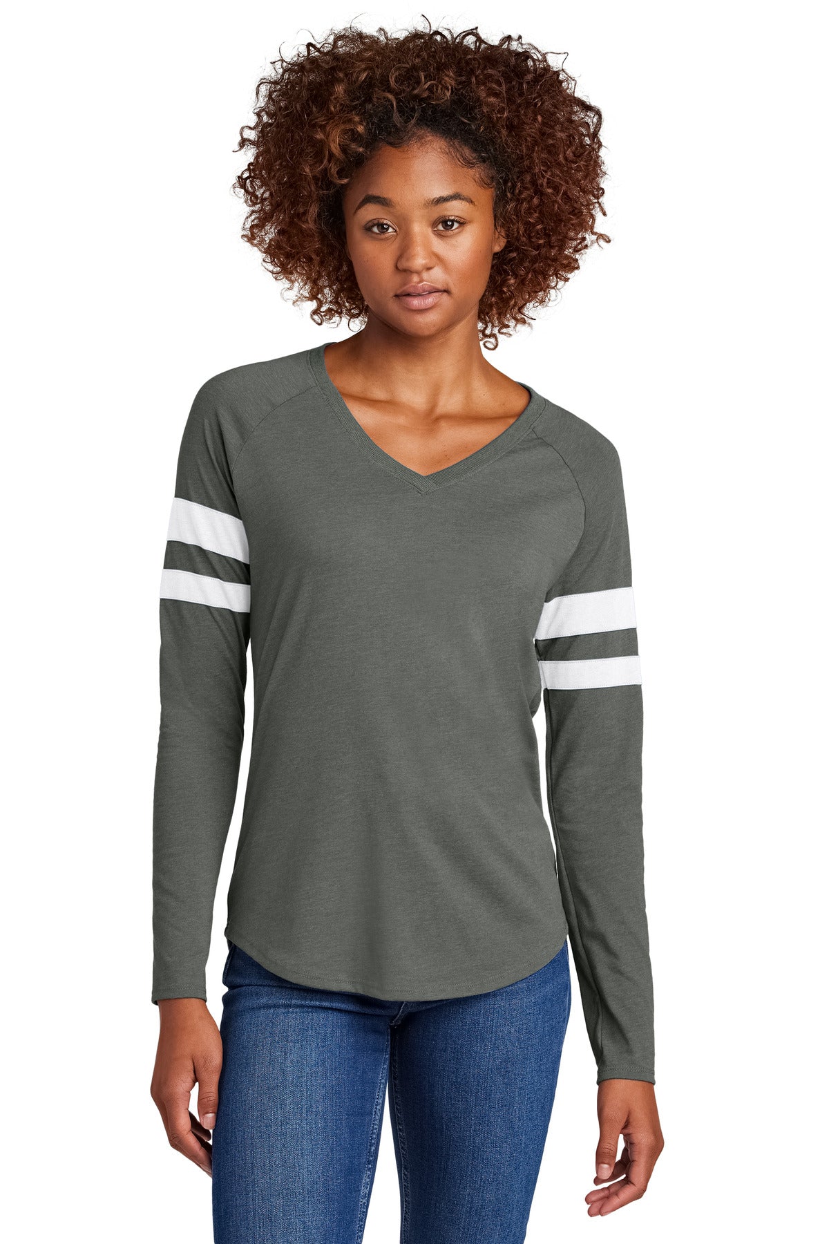 SanMar LST6043_whitevintageheather_model_front.jpg