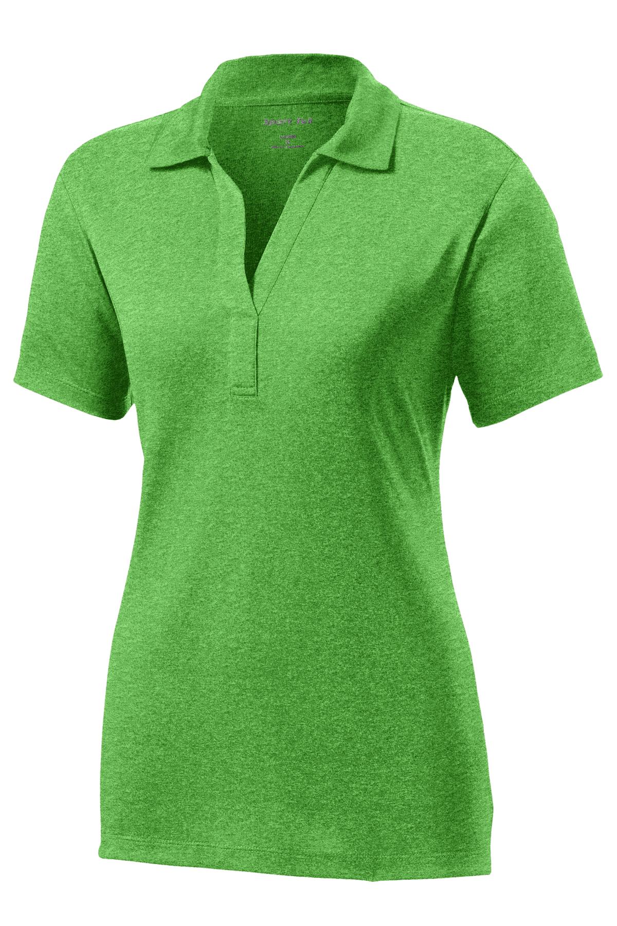 Sport-Tek Women's Heather Contender Polo. LST660