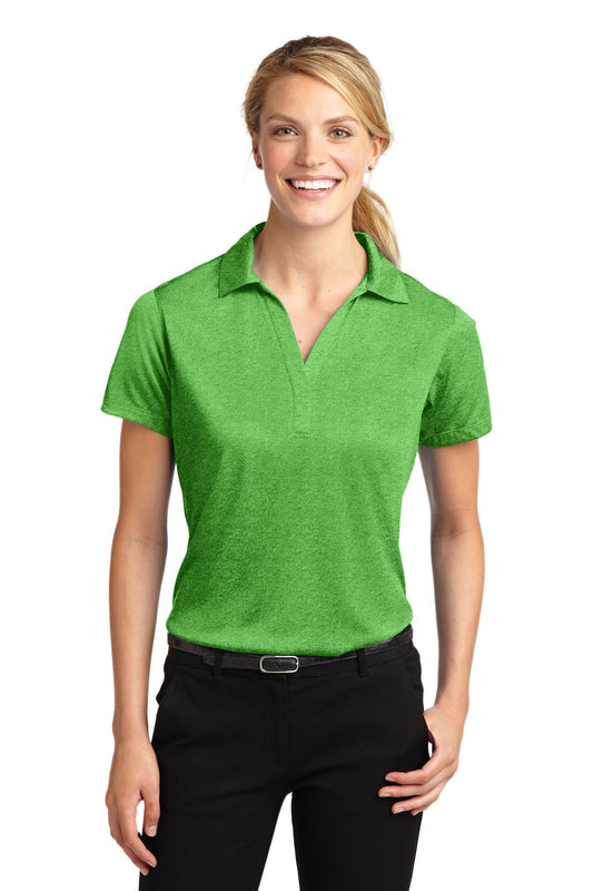 Sport-Tek Women's Heather Contender Polo. LST660