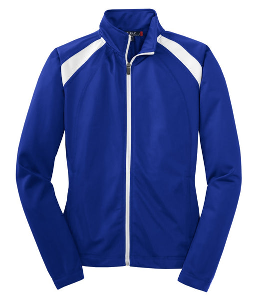 Sport-Tek Women's Tricot Track Jacket. LST90