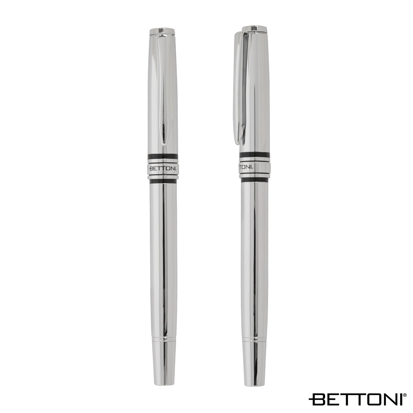 Bettoni® Avellino Recycled Brass Cap-Off Rollerball Pen