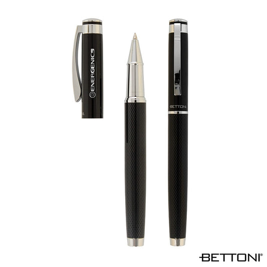 N/A Bettoni® Lazio Recycled Brass Cap-Off Rollerball Pen