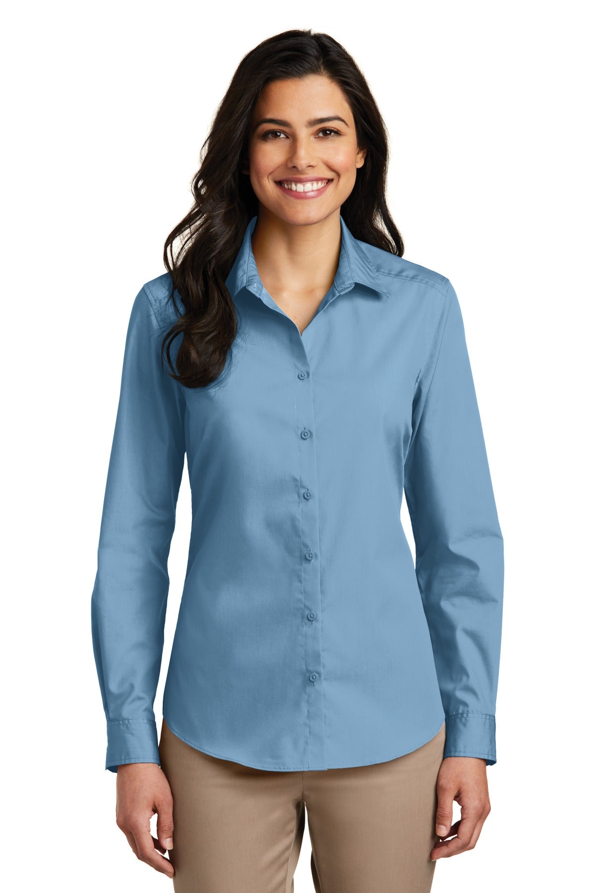 SanMar LW100_carolinablue_model_front_072017.jpg