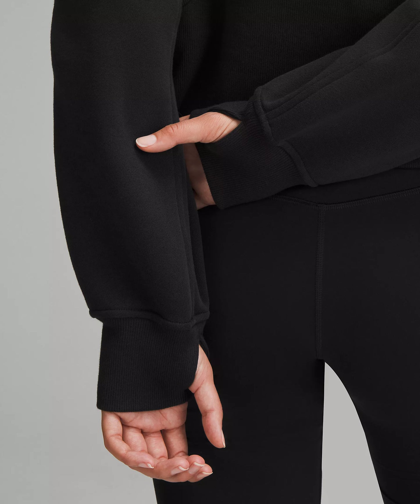 LuLulemon Scuba Oversized Funnel-Neck Half Zip