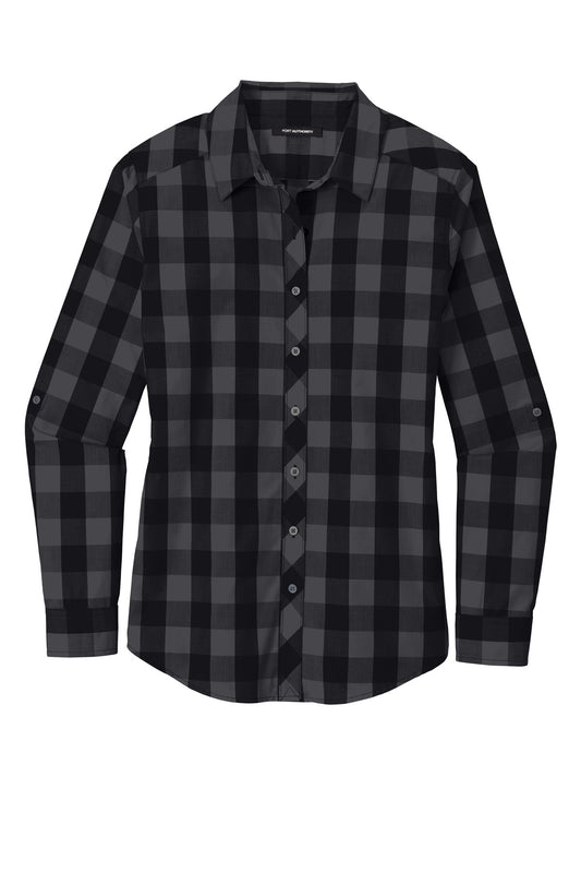 Port Authority Women's Everyday Plaid Shirt. LW670