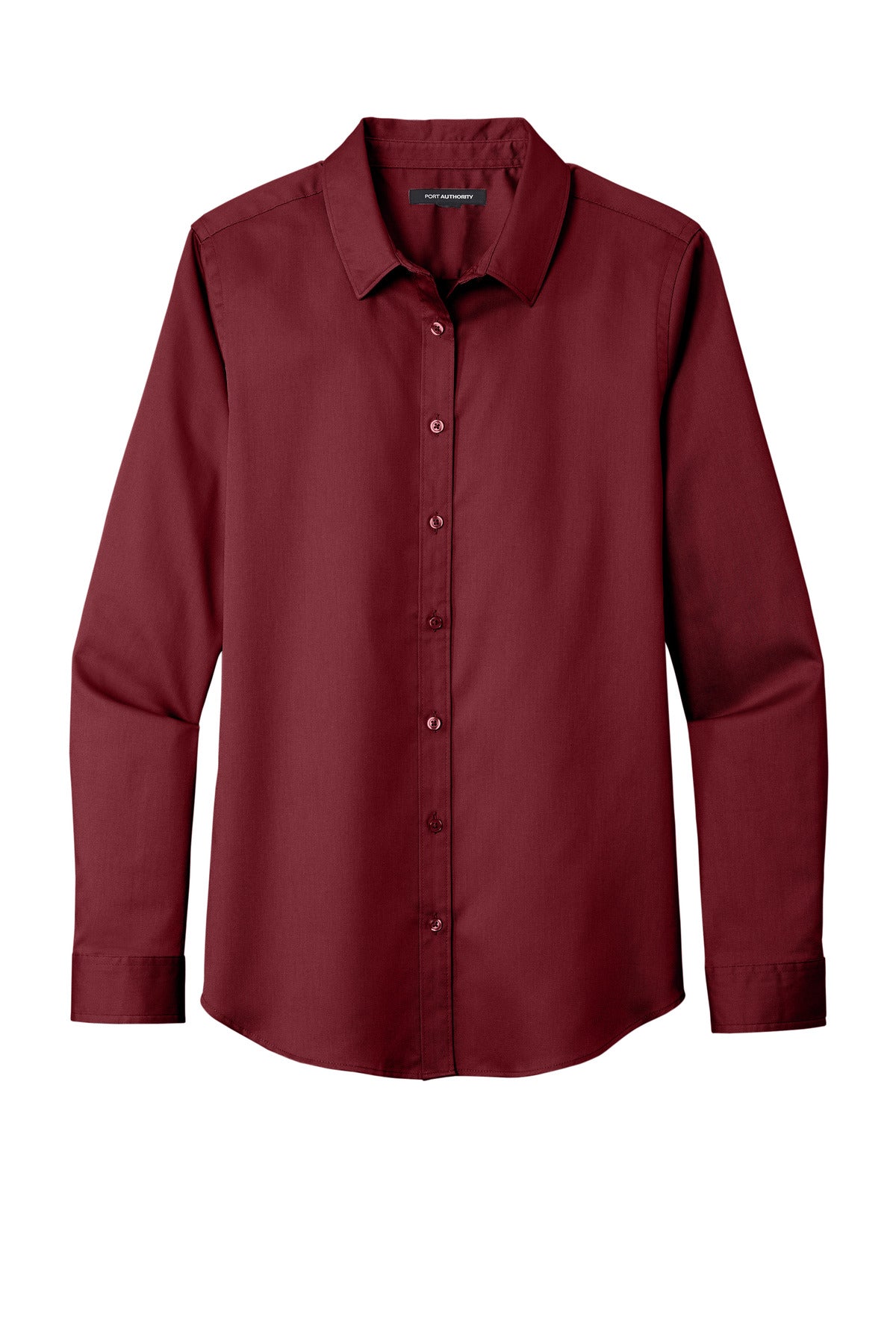 Port Authority Women's Long Sleeve SuperPro React Twill Shirt. LW808