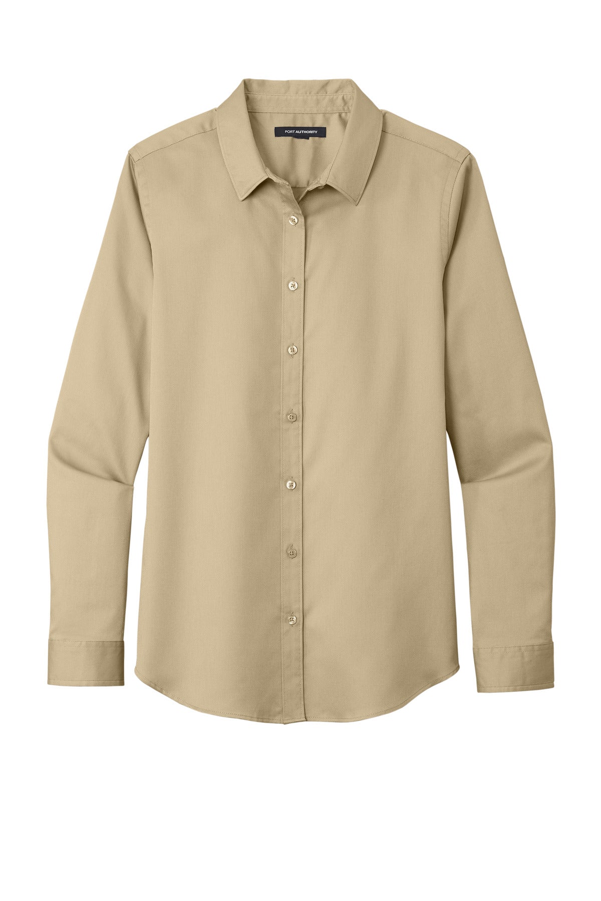 Port Authority Women's Long Sleeve SuperPro React Twill Shirt. LW808