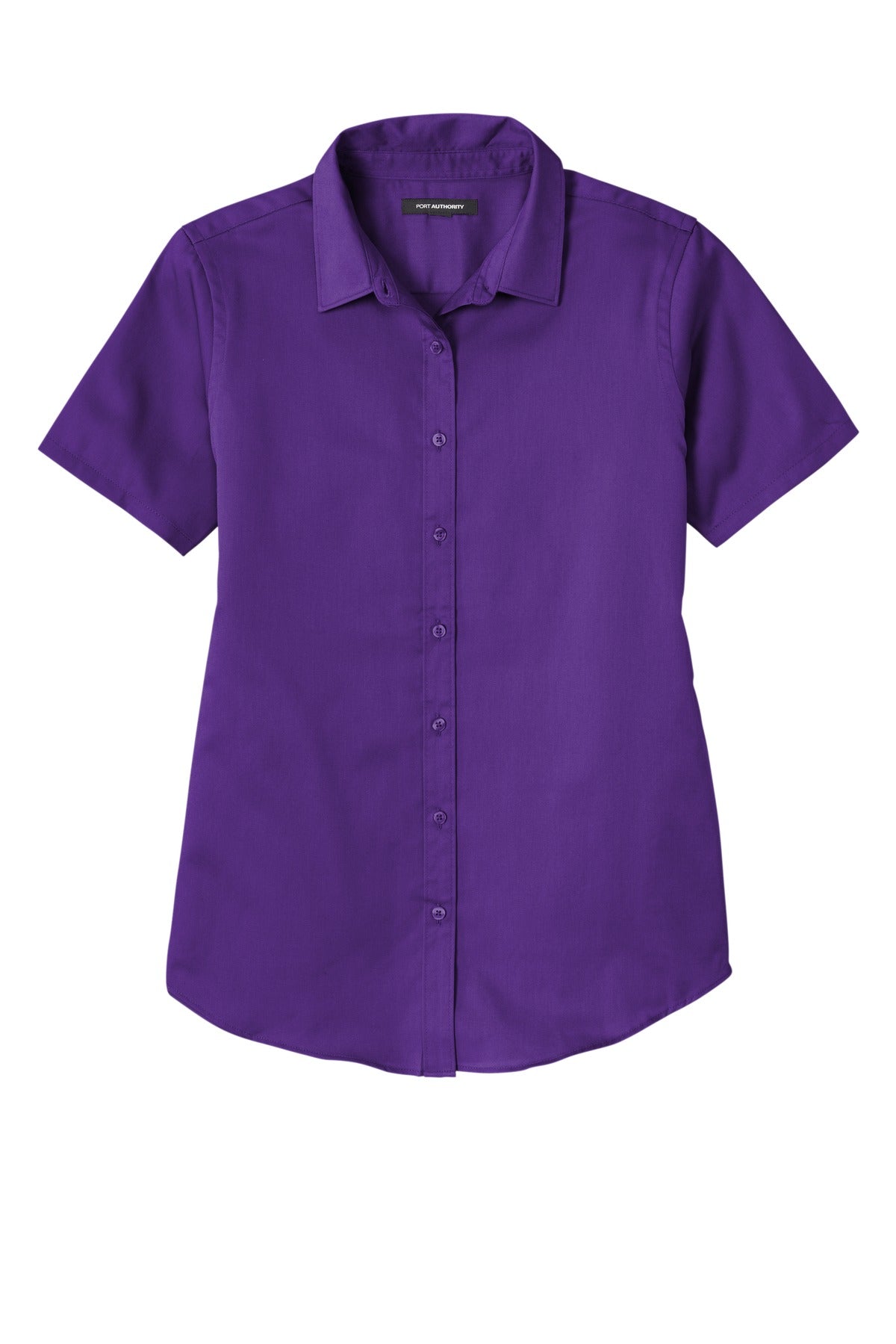 Port Authority Women's Short Sleeve SuperPro React Twill Shirt. LW809