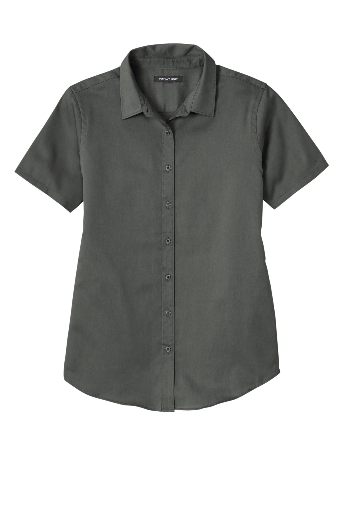 Port Authority Women's Short Sleeve SuperPro React Twill Shirt. LW809