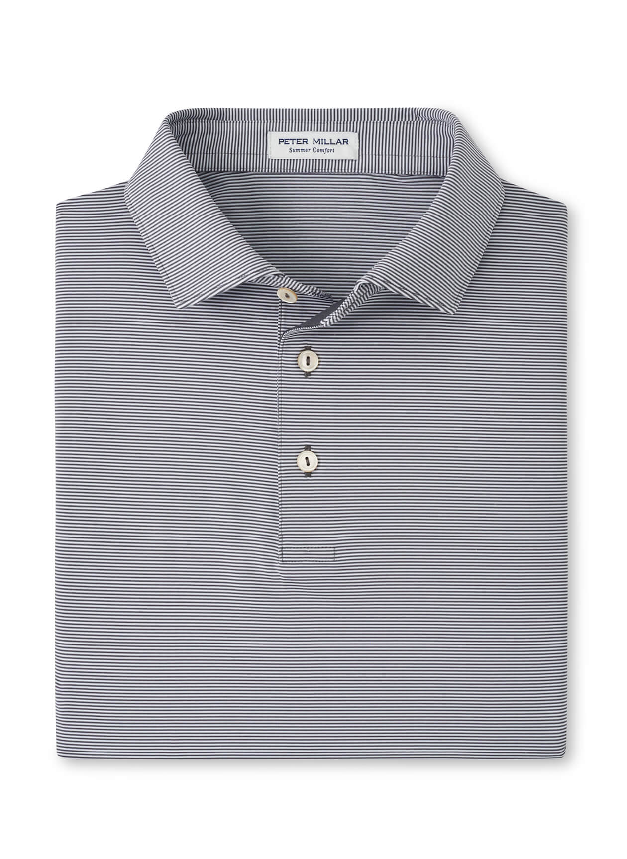 Peter Millar Men's Jubilee Striped Polo - Navy - MD