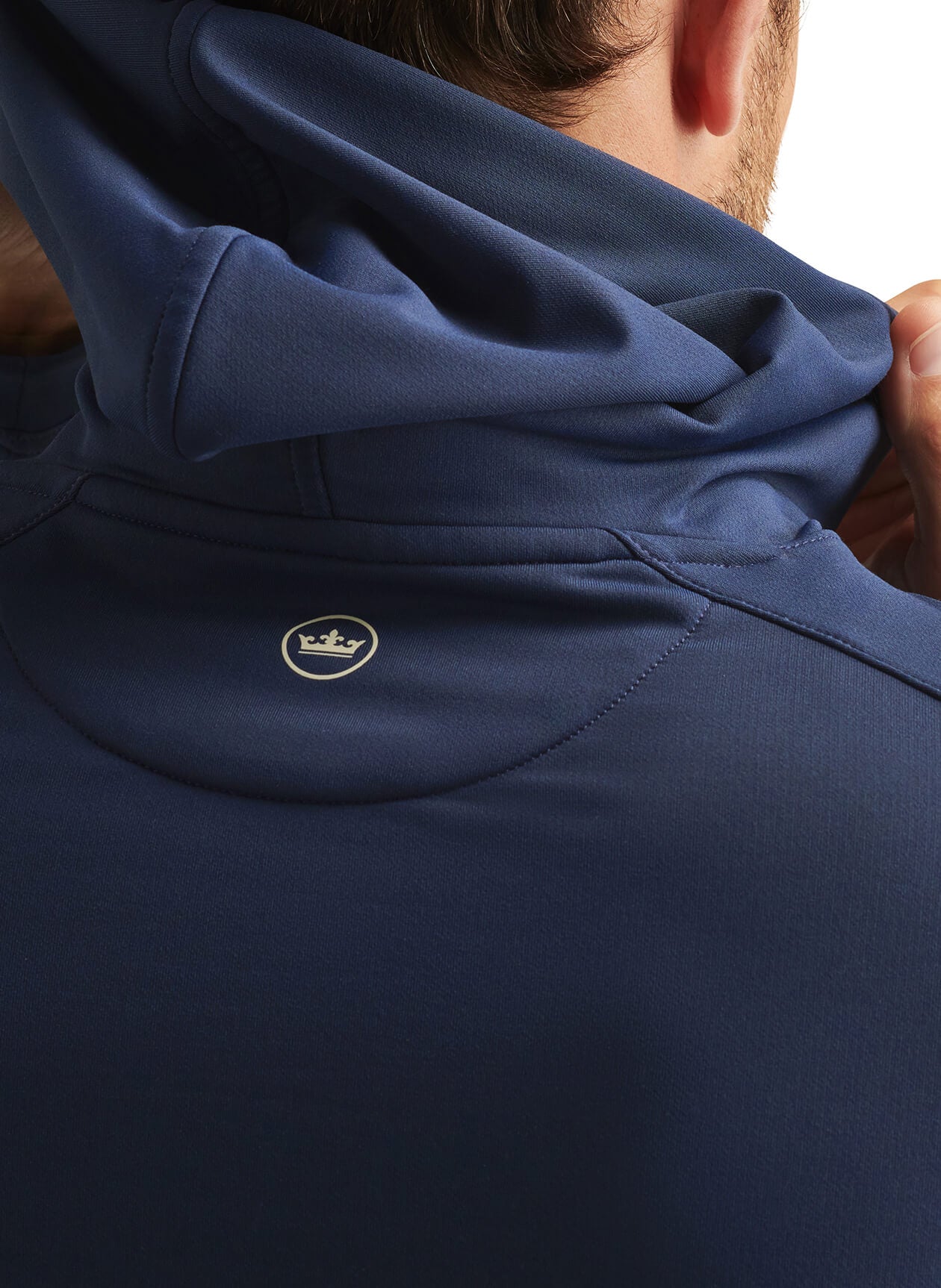 Peter Millar Men's Pine Performance Hoodie - Navy - XL