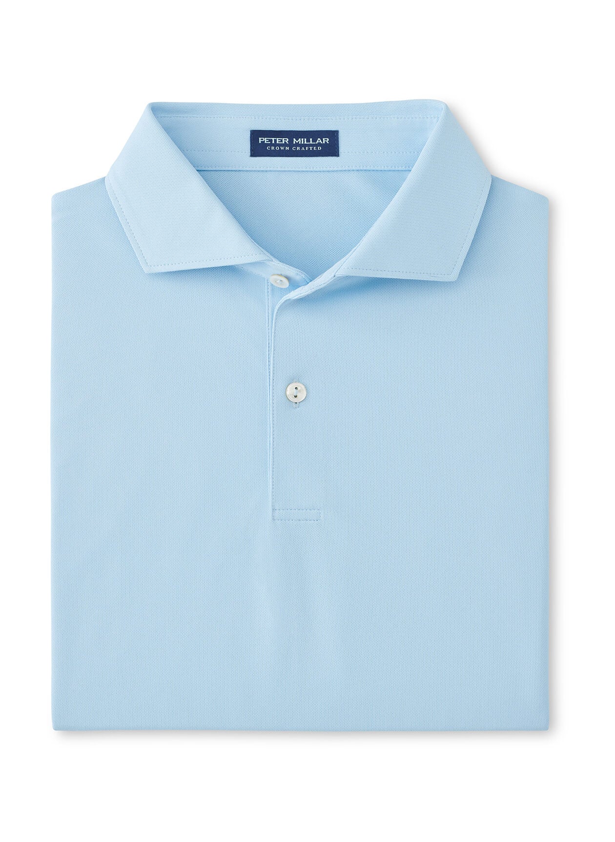 Peter Millar Men's Soul Performance Mesh Polo - Blue Frost - SM