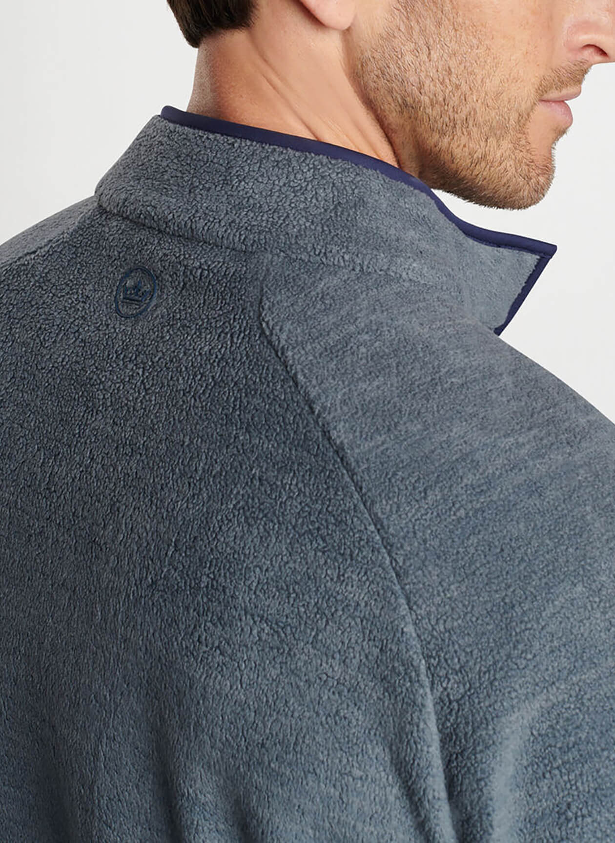 Peter Millar Men's Fade Half-Zip - Iron - XXL