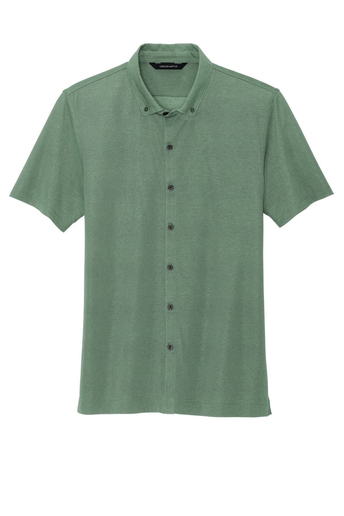 Mercer+Mettle Stretch Pique Full-Button Polo MM1006