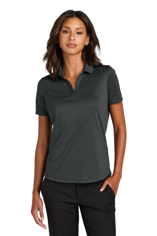 Front View of AnchorGyHt Mercer+Mettle Women's Recharge Jersey Polo MM1021 - XS