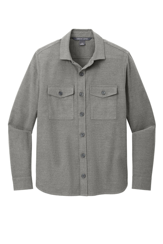 Mercer+Mettle Long Sleeve Twill Overshirt MM2020