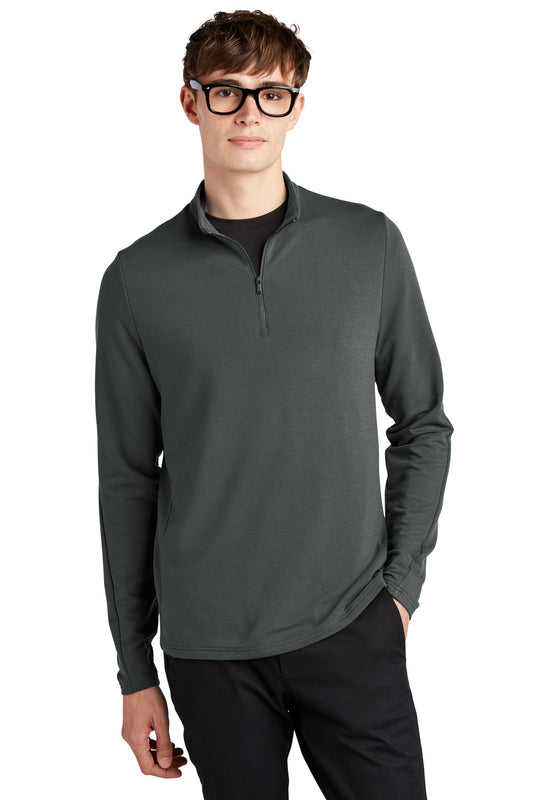 Front View of AnchorGrey Mercer+Mettle Stretch 1/4-Zip Pullover MM3010 - XS