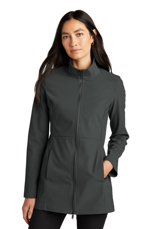 Front View of AnchorGrey Mercer+Mettle Women's Faille Soft Shell MM7101 - XS