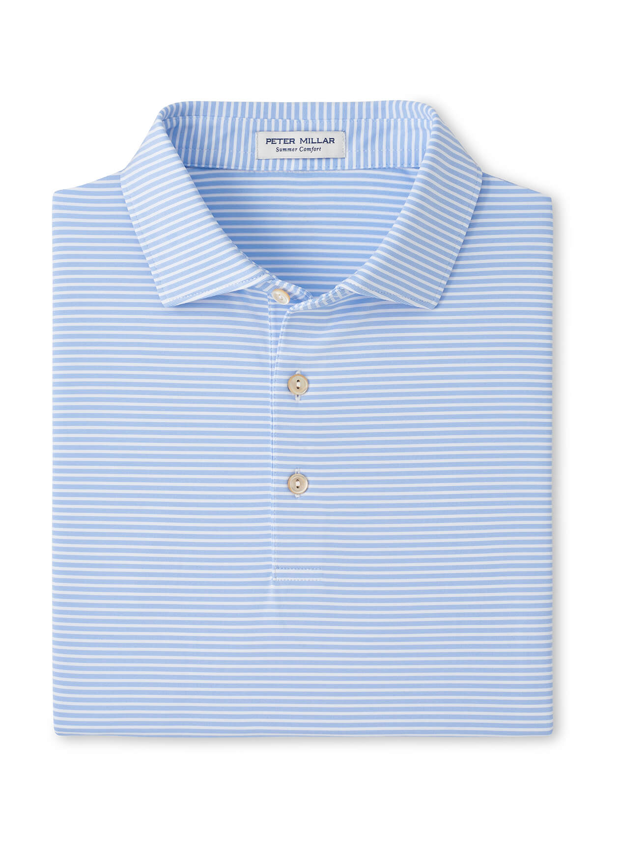 Peter Millar Men's Bolt Performance Jersey Polo - White - SM