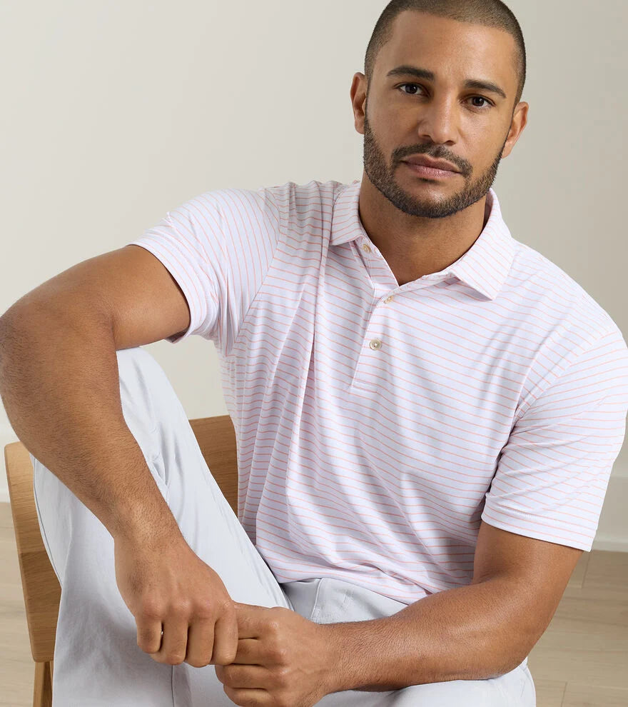 Peter Millar Men's Winston Performance Mesh Polo SP26
