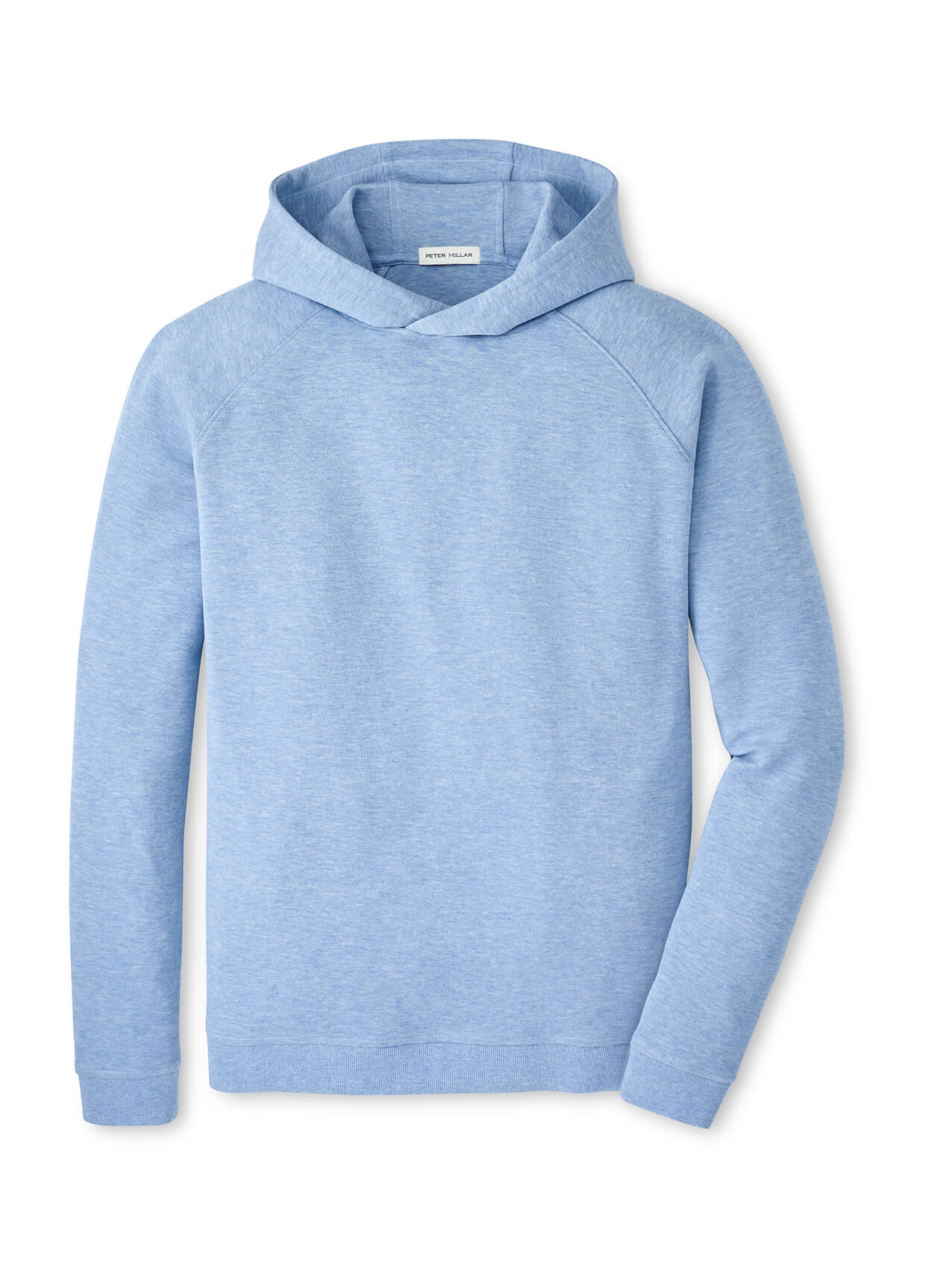 Peter Millar Men's Crown Comfort Knit Hoodie SP26 - Cloudy Blue - SM