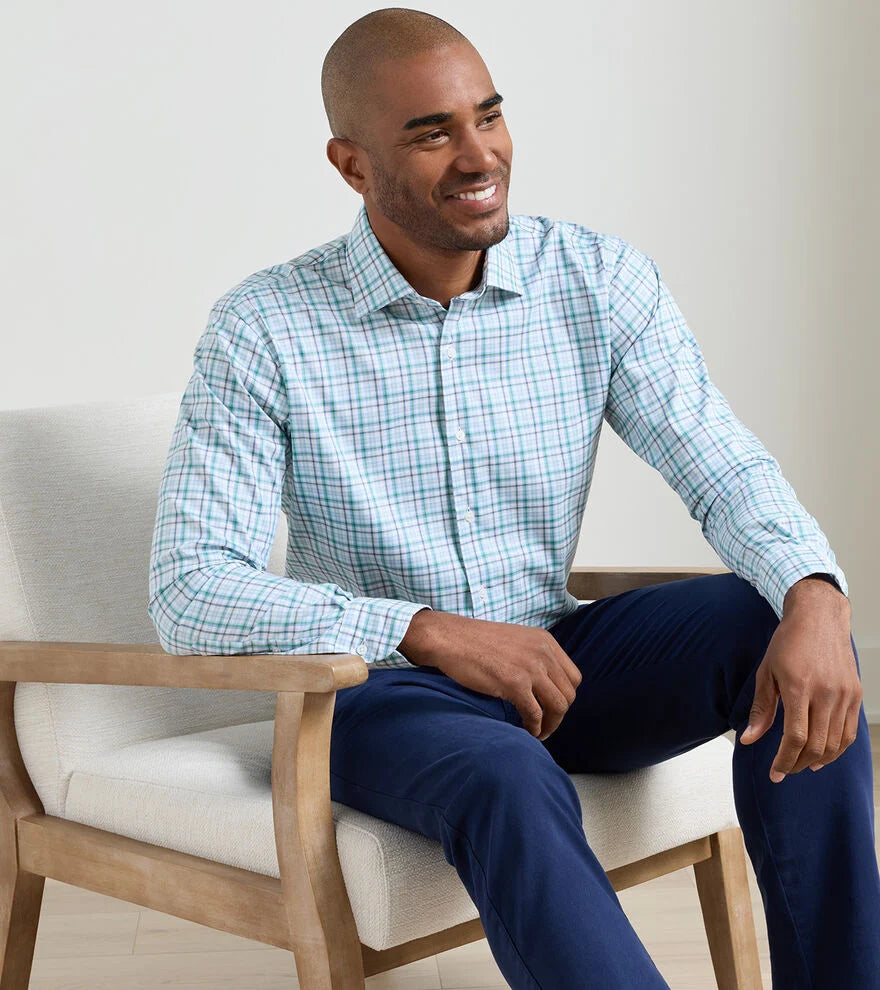 Peter Millar Men's Simon Crown Lite Cotton-Stretch Sport Shirt