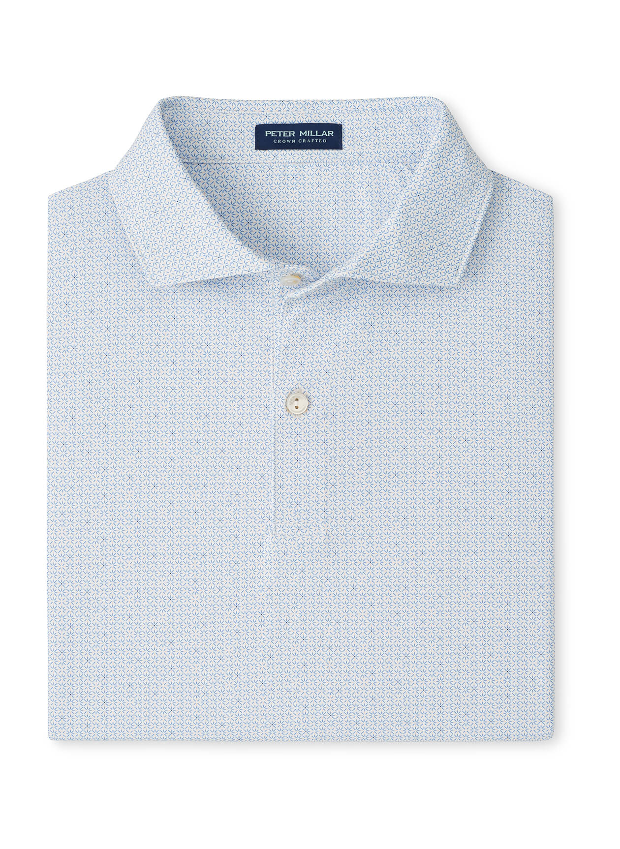 Peter Millar Men's Alder Performance Jersey Polo - Storm - MD