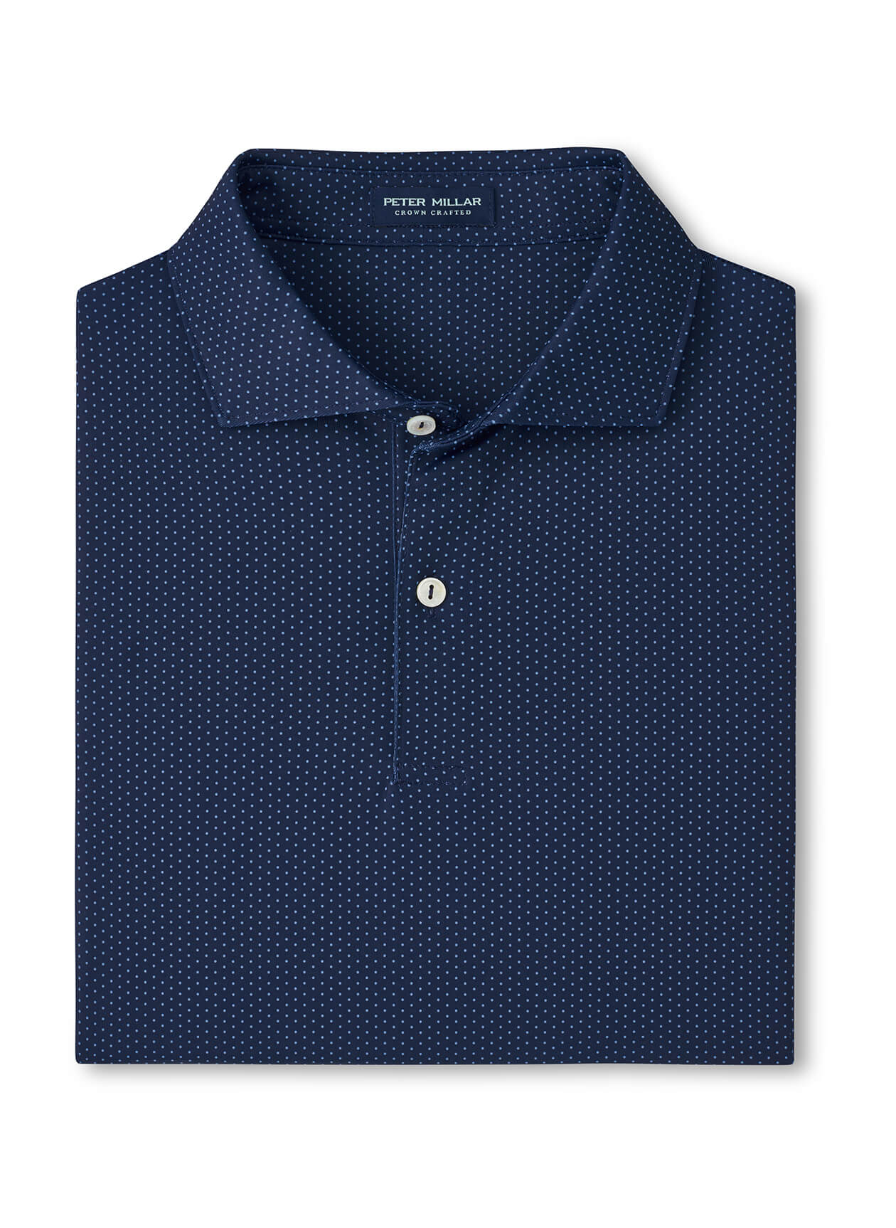 Peter Millar Men's Fermata Performance Jersey Polo SP26 - Navy - SM