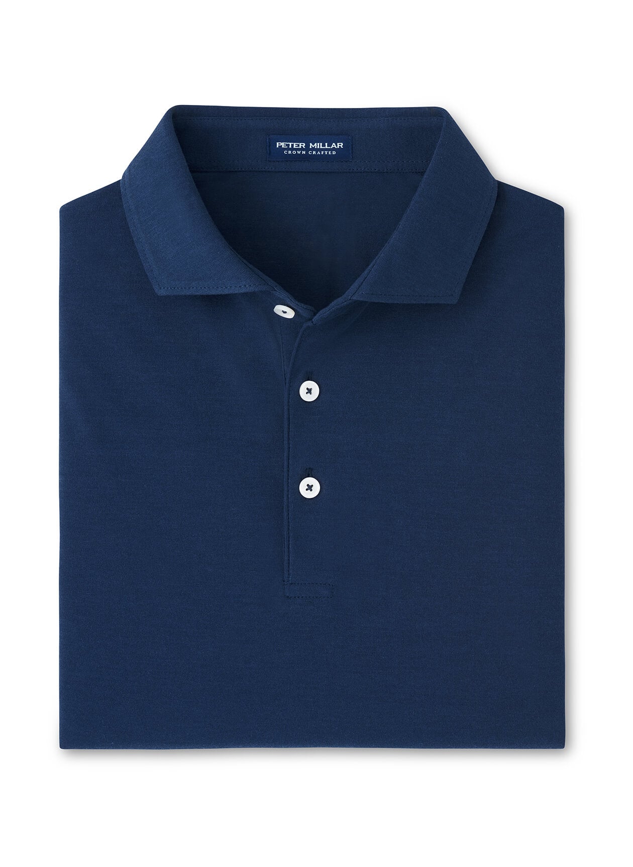 Peter Millar Men's Cool Cotton Polo - Navy - SM
