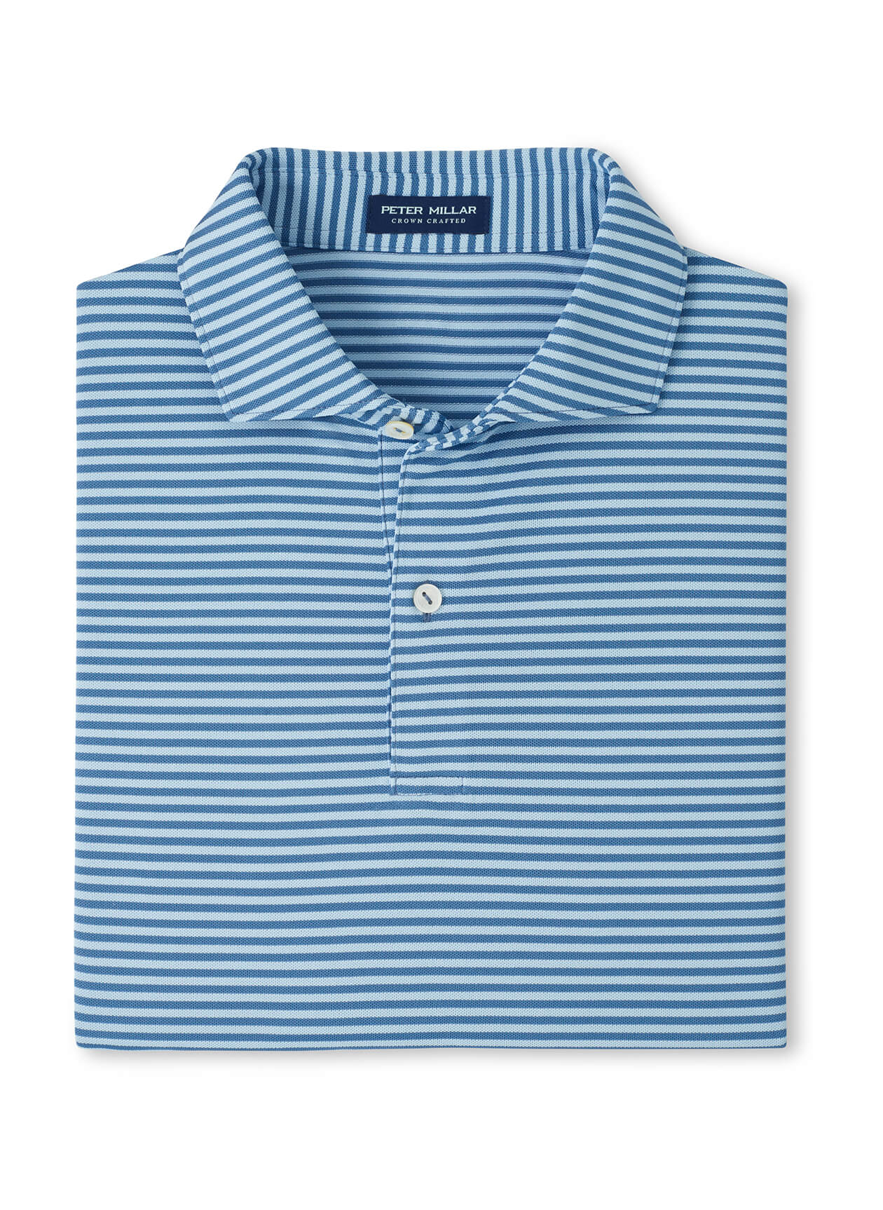 Peter Millar Men's Verse Performance Mesh Polo SP26 - Dusk Blue - XXL