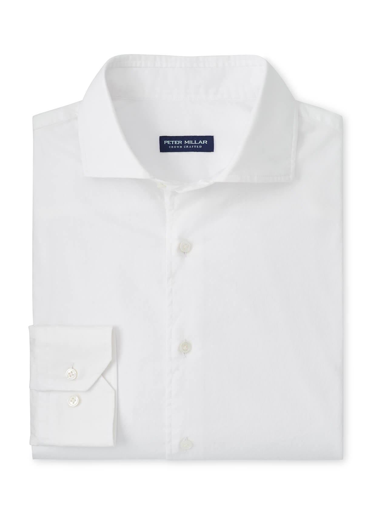 Peter Millar Men's Journeyman Cotton Sport Shirt - Misty Rose - LG