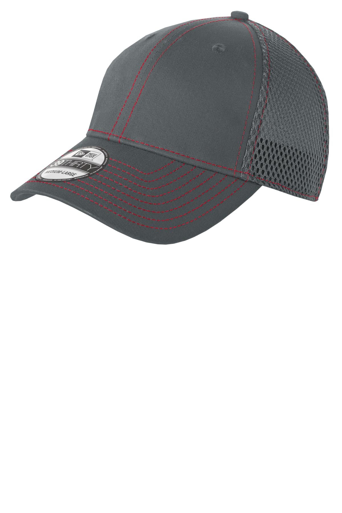 SanMar NE1120_GraphiteRed_Flat_Front.jpg