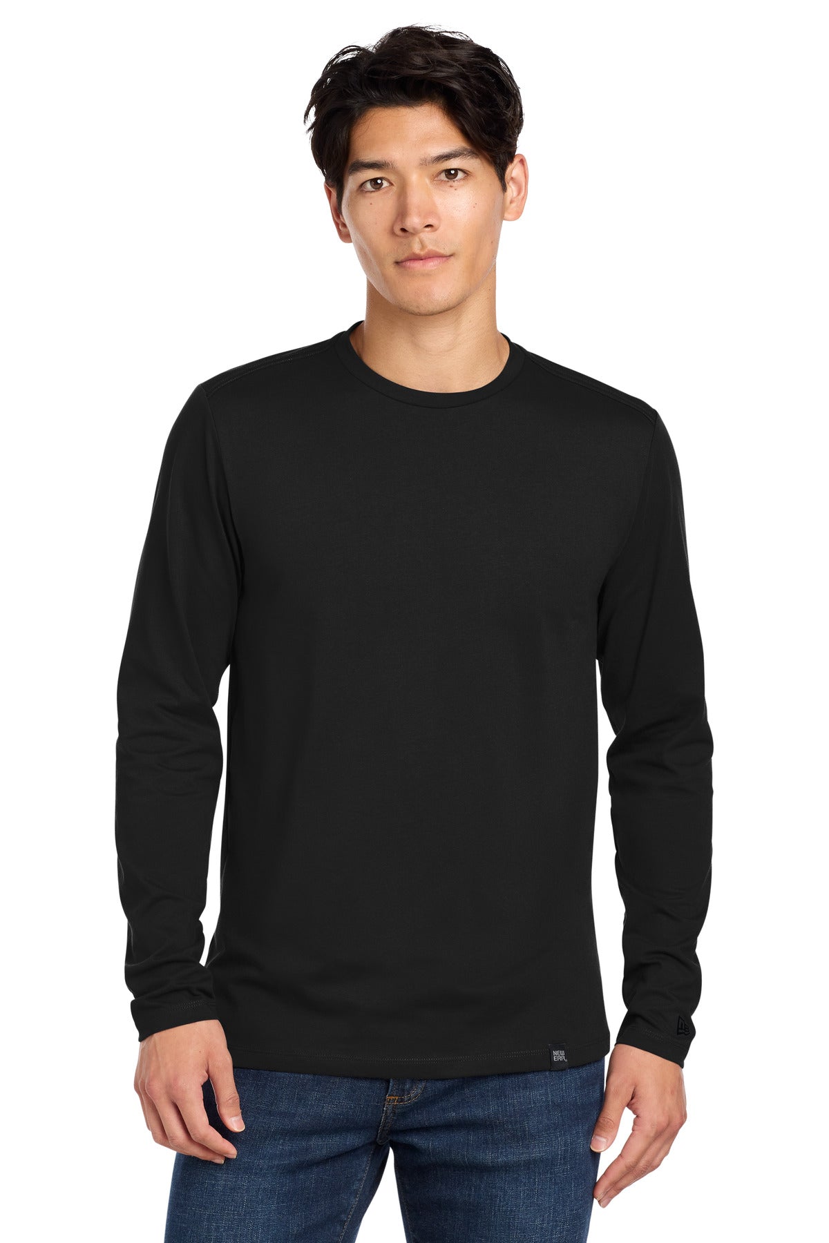 SanMar NEA102_black_model_front.jpg