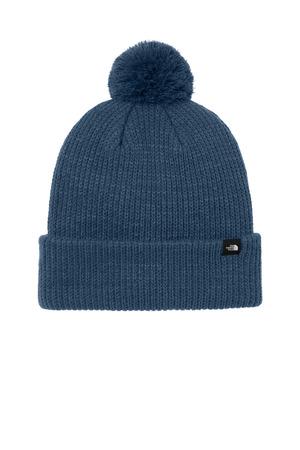 ShadyBlue The North Face Pom Beanie NF0A7RGI