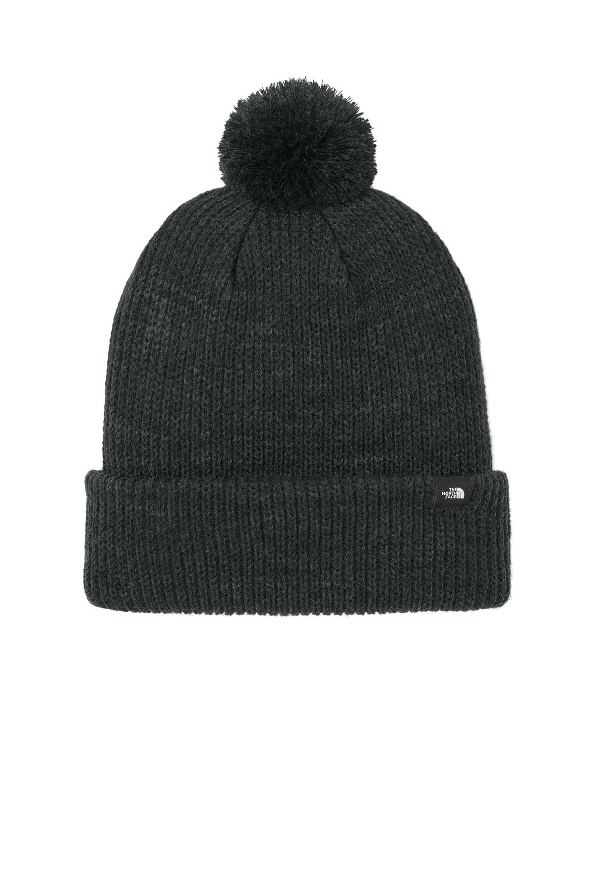 SanMar NF0A7RGI_tnfblackheather_cap_front.jpg