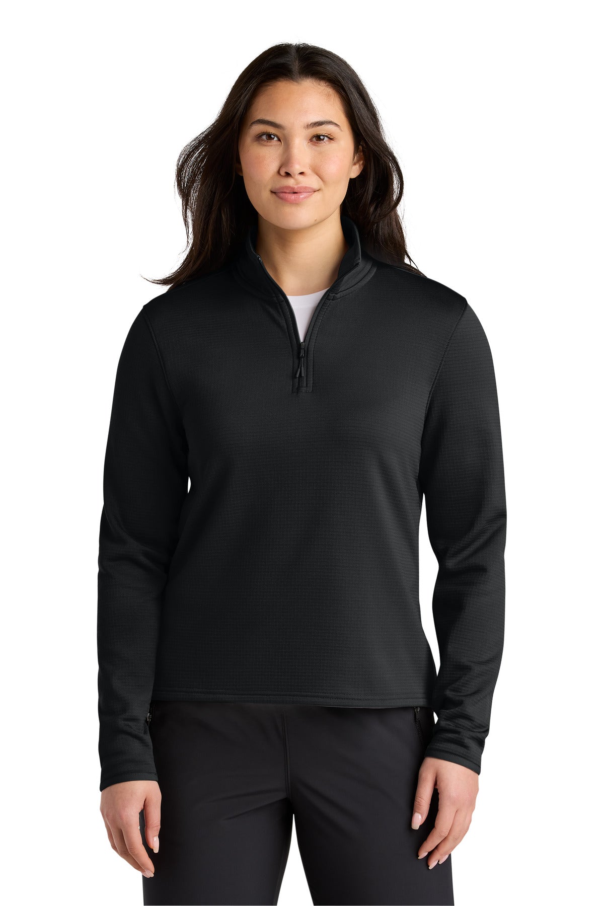 SanMar NF0A8FQK_tnfblack_model_front.jpg