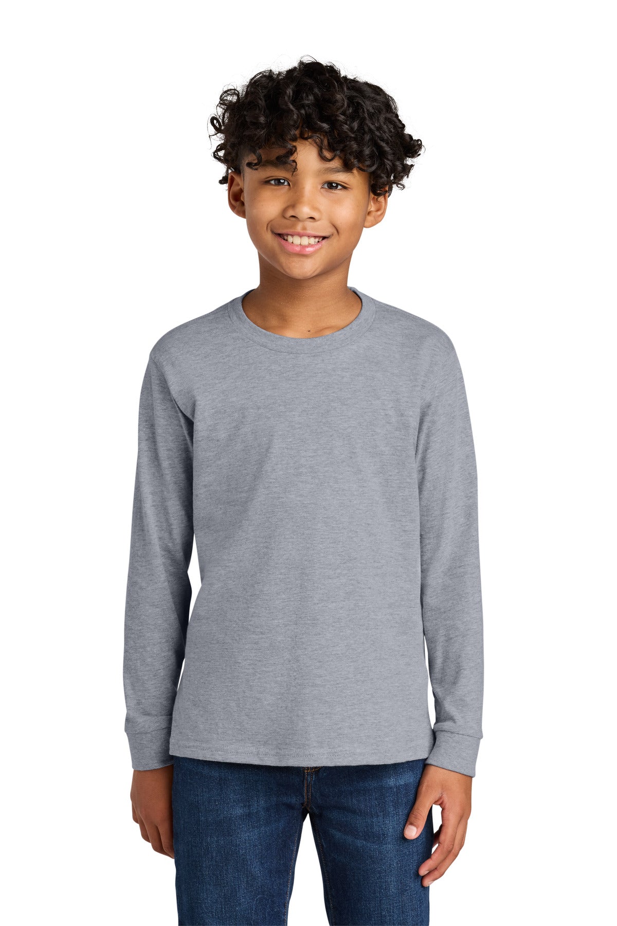 Next Level Apparel Youth Cotton Long Sleeve Tee NL3311