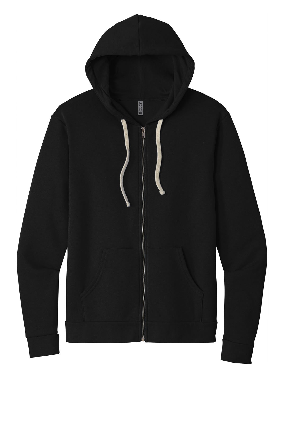 Next Level Apparel Adult Santa Barbara Zip Hoodie. NL9602