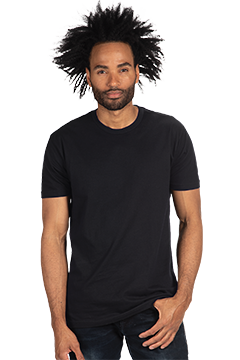 Black Unisex Cotton Tee - XS