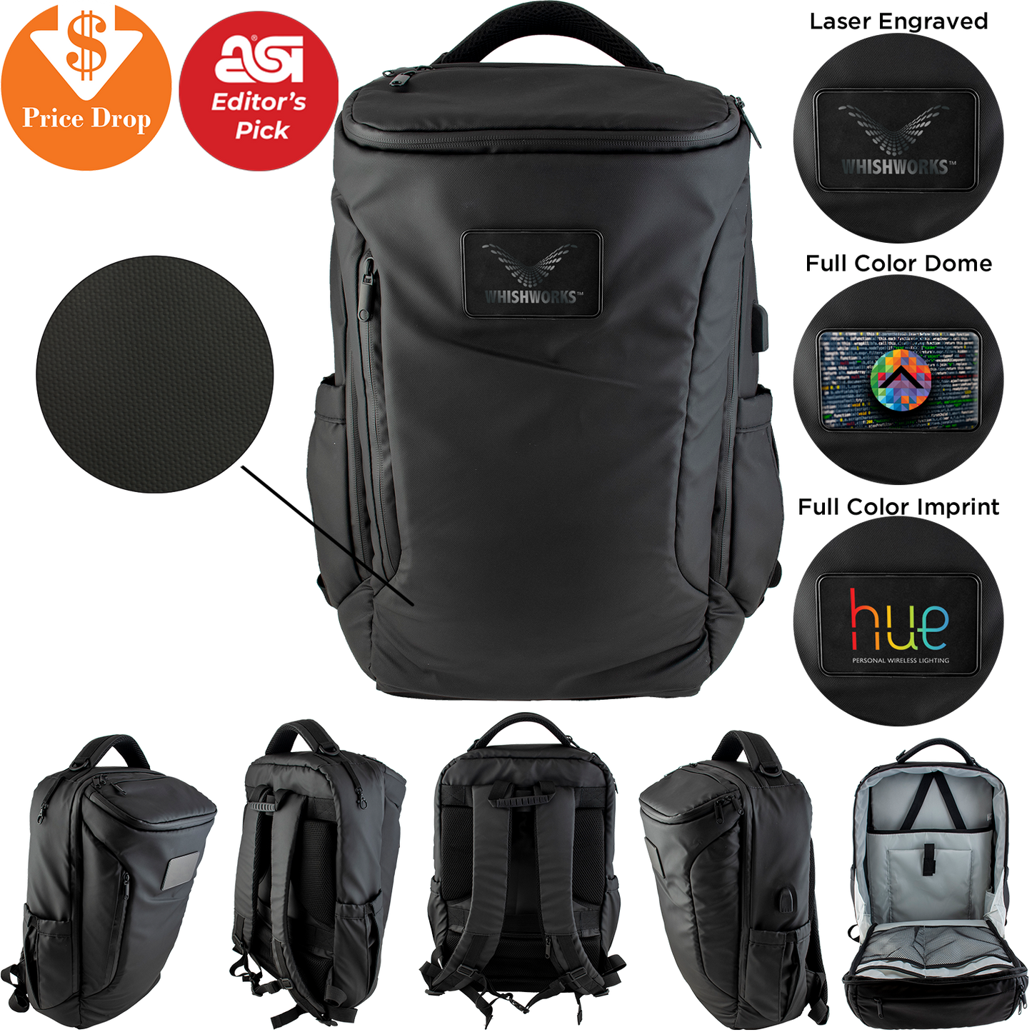 Black Nomad Tech And Travel Backpack